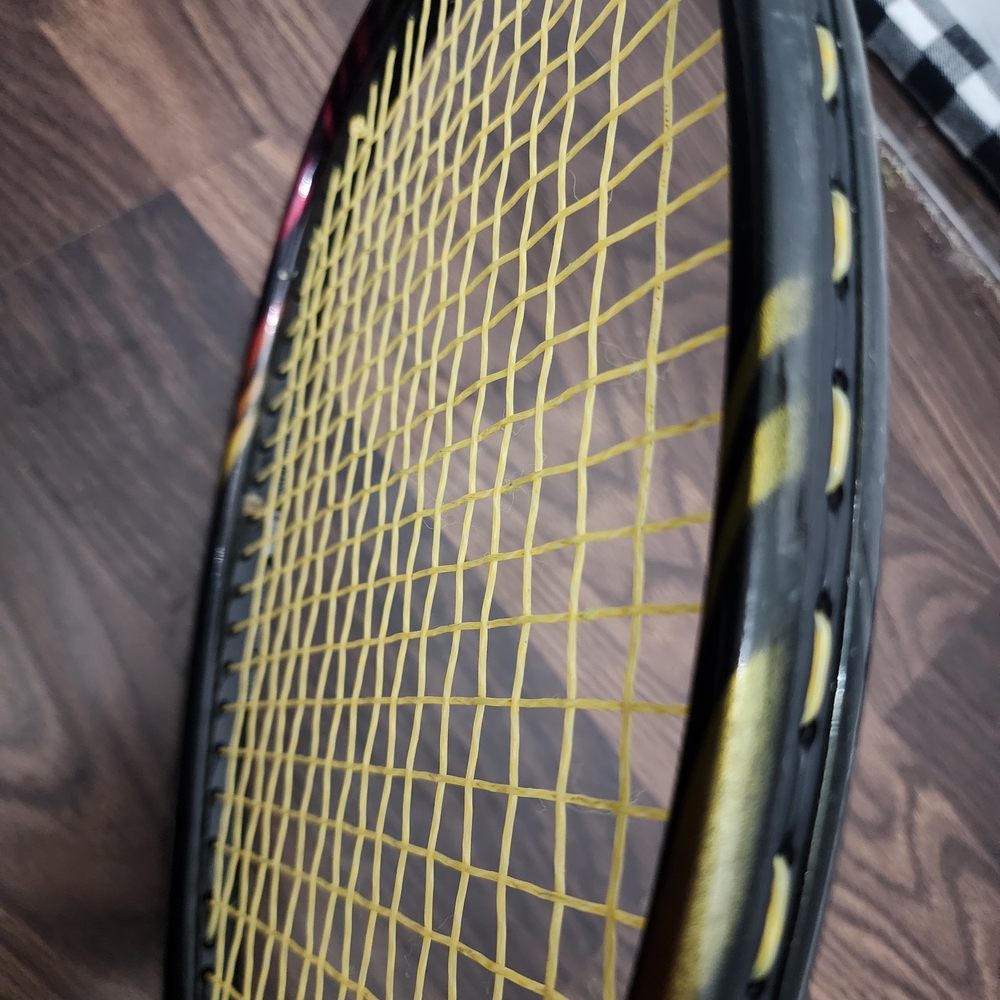 Yonex RD-7 Graphite Tennis Raquet with Black, Red And Yellow Accents - Picture 10 of 13